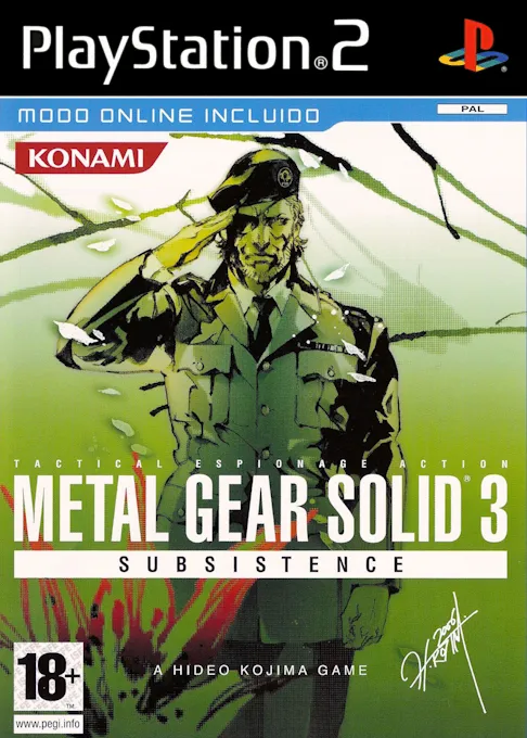 Metal Gear Solid 3 - Subsistence (Spain) (Disc 2) (Persistence)